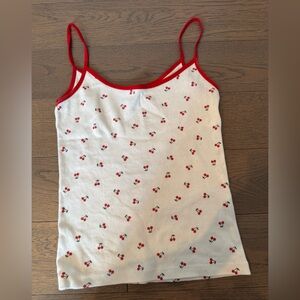 BRANDY MELVILE CHERRY TANK TOP